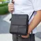 Шкіряна сумка чоловіча 21х24х6, барсетка через плече м'яка, месенджер для гаджетів BEXHILL TD-21334A