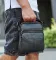 Чоловічий шкіряний месенджер 18x22x8, сумка планшет через плече Tiding Bag A25F-1519A чорний