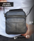 Чоловічий шкіряний месенджер 18x22x8, сумка планшет через плече Tiding Bag A25F-1519A чорний