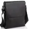 Чоловічий класичний месенджер 23х26х6, шкіряний барсетка через плече Tiding Bag 2862 чорний