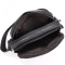 Шкіряна чоловіча сумка 17х21х5, барсетка через плече Tiding Bag 4134A чорна