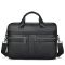 Чоловіча сумка для ноутбука та документів 39x28×8, портфель для офісної роботи, чорний