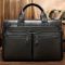 Чоловіча сумка для офіса 39x28×8, портфель папка для ноутбука та паперів SK N76955 чорний