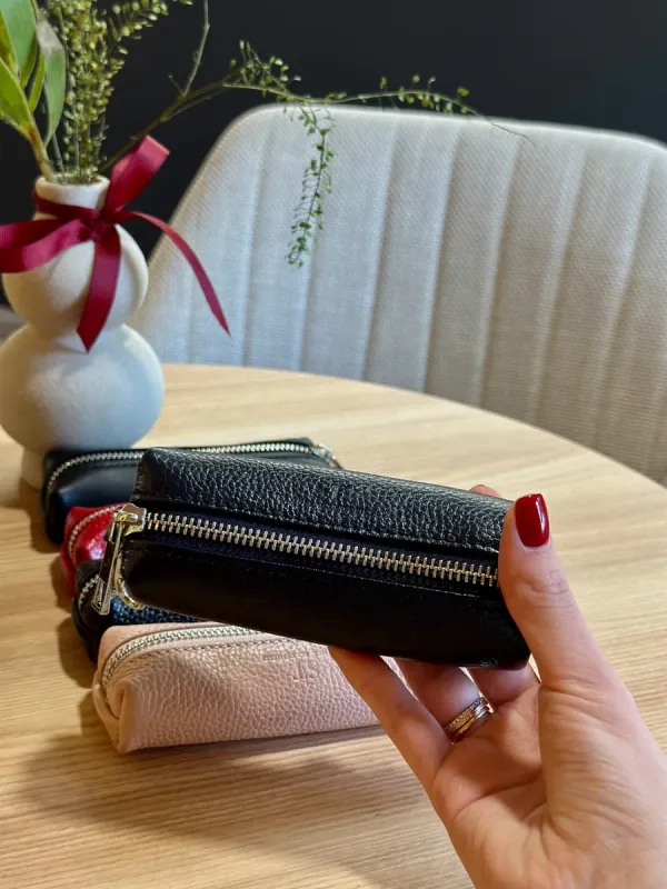 Ключниця з натуральної шкіри