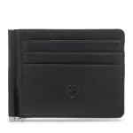 Затиск для грошей Tony Perotti Натуральна шкіра Cortina 5040 nero (90244) Чорний