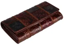 Гаманець жіночий Vintage 14349 шкіряний Коричневий