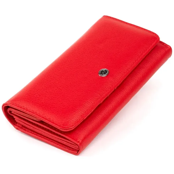 Гаманець шкіряний жіночий ST Leather 19287 Червоний