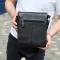 Сумка месенджер 21.5x25x7 шкіряна барсетка для чоловіків Tiding Bag 35775 чорна