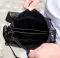 Сумка месенджер 21.5x25x7 шкіряна барсетка для чоловіків Tiding Bag 35775 чорна