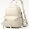 Жіночий наплічник для прогулянок 30х23х12, шкіряний рюкзак, білий
