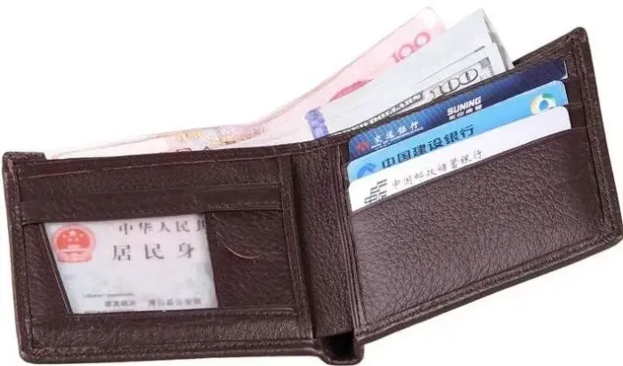 Гаманець чоловічий Vintage 14515 шкіряний Коричневий