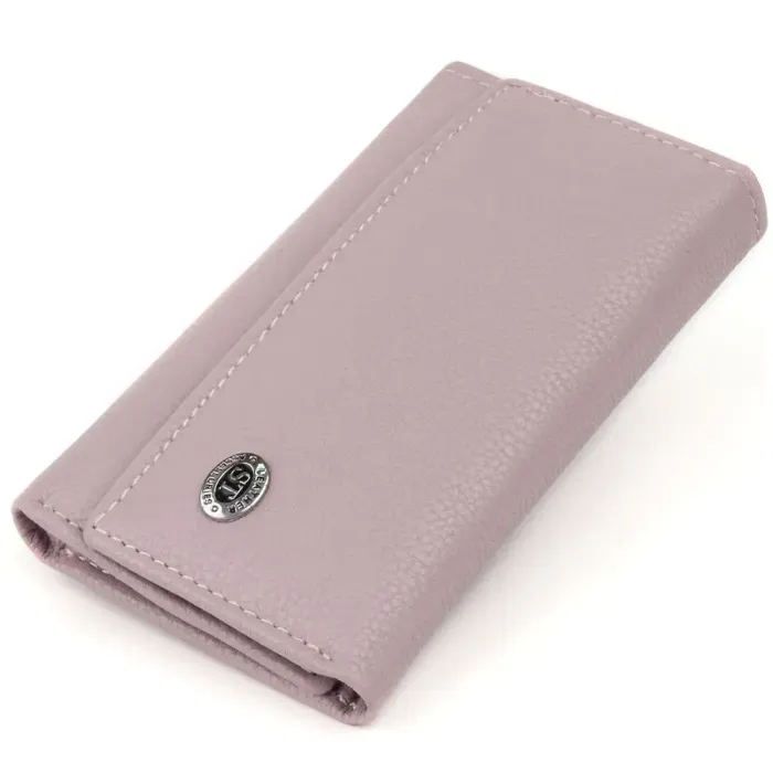 Ключниця-гаманець жіноча ST Leather 19223 Лілова