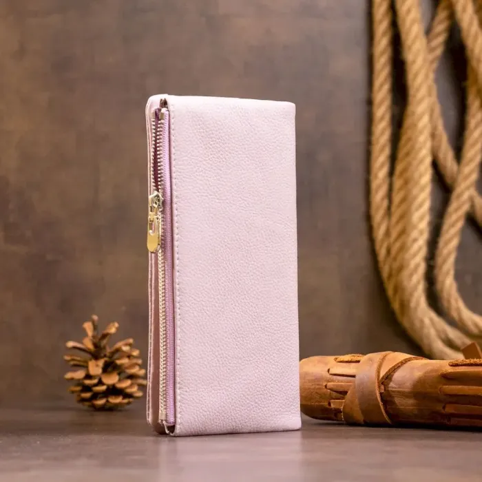 Вертикальний гаманець жіночий ST Leather 19206 Ліловий