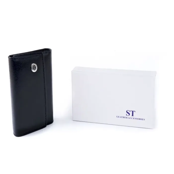 Ключниця-гаманець жіноча ST Leather 19221 Чорна