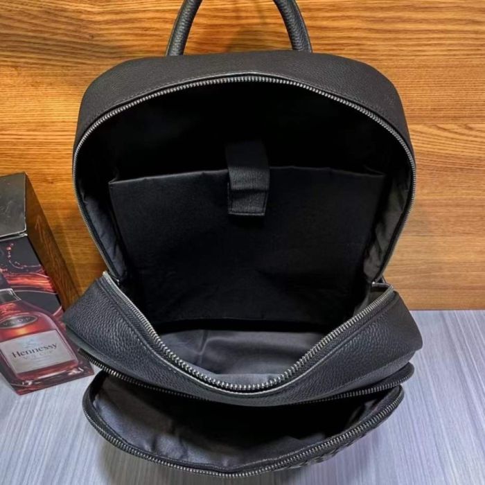 Рюкзак чоловічий 30х41х12, міський наплічник для ноутбука та документів Tiding Bag 13292 чорний