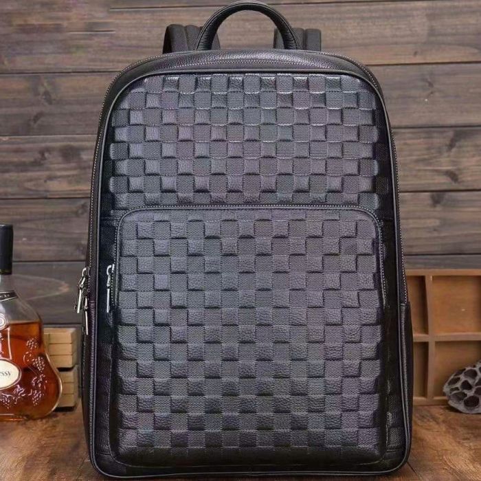 Рюкзак чоловічий 30х41х12, міський наплічник для ноутбука та документів Tiding Bag 13292 чорний