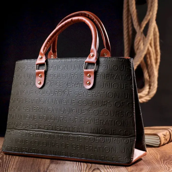 Деловая женская сумка Vintage 18716 Оливковый