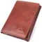 Компактний гаманець для чоловіків з натуральної глянсової шкіри Tony Perotti 20900_1 (3810 moro) Коричневий