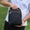 Чоловіча сумка-барсетка через плече з ручкою 21х26х6 сумка месенджер шкіряна Tiding Bag M616932 чорна