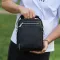Чоловіча сумка-барсетка через плече з ручкою 21х26х6 сумка месенджер шкіряна Tiding Bag M616932 чорна