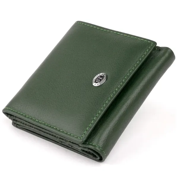 Компактний жіночий гаманець ST Leather 19262 Зелений