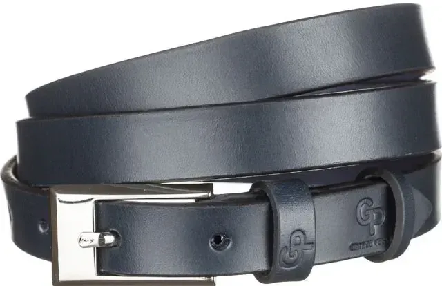 Ремінь жіночий Grande Pelle 11070 синій