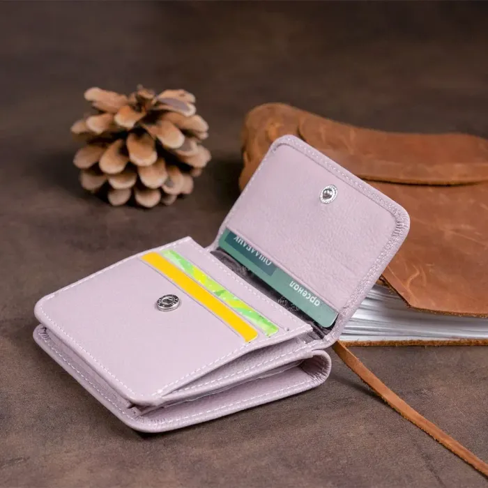 Маленький гаманець на кнопці жіночий ST Leather 19238