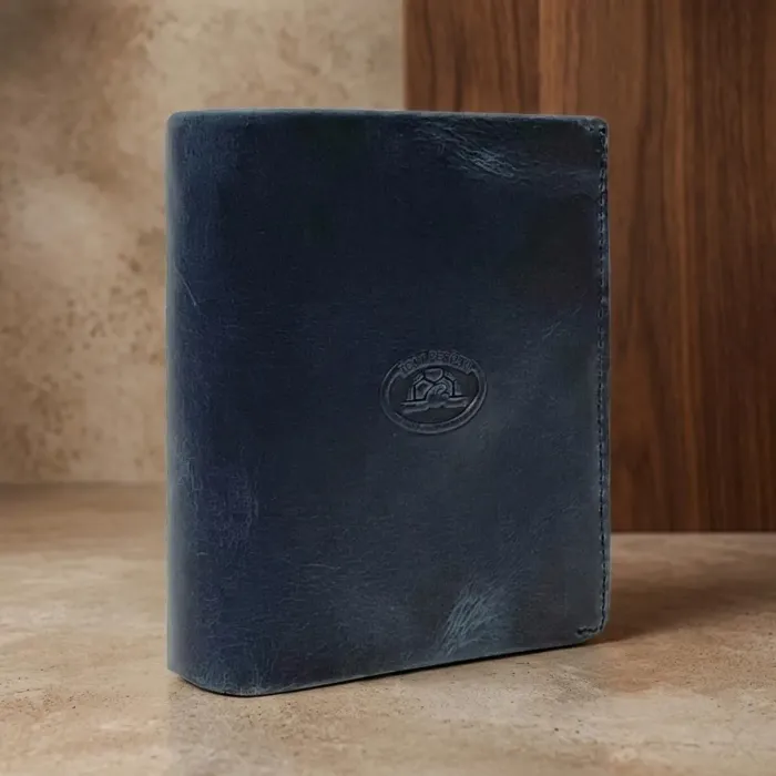 Чоловіче портмоне Tony Perotti Arno 1165 blue (90390) Темно-синє