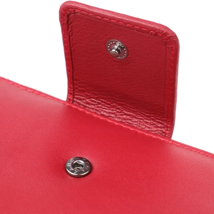 Жіночий вертикальний гаманець з натуральної шкіри Tony Perotti 20879_1 (5084 rosso) Червоний