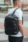 Чоловічий рюкзак для ноутбука та документів 28х42х18, сумка на спину з натуральної шкіри Tiding Bag B2-37342A