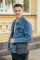 Сумка-барсетка чоловіча 19х22х5, месенджер через шкіряне плече Tiding Bag BON6165 чорний