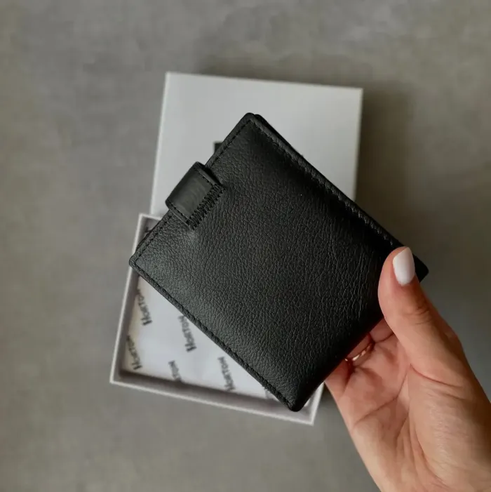 Чоловіче портмоне з натуральної шкіри