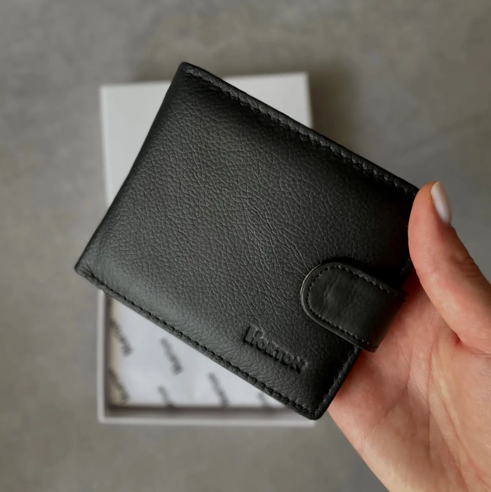 Чоловіче портмоне з натуральної шкіри