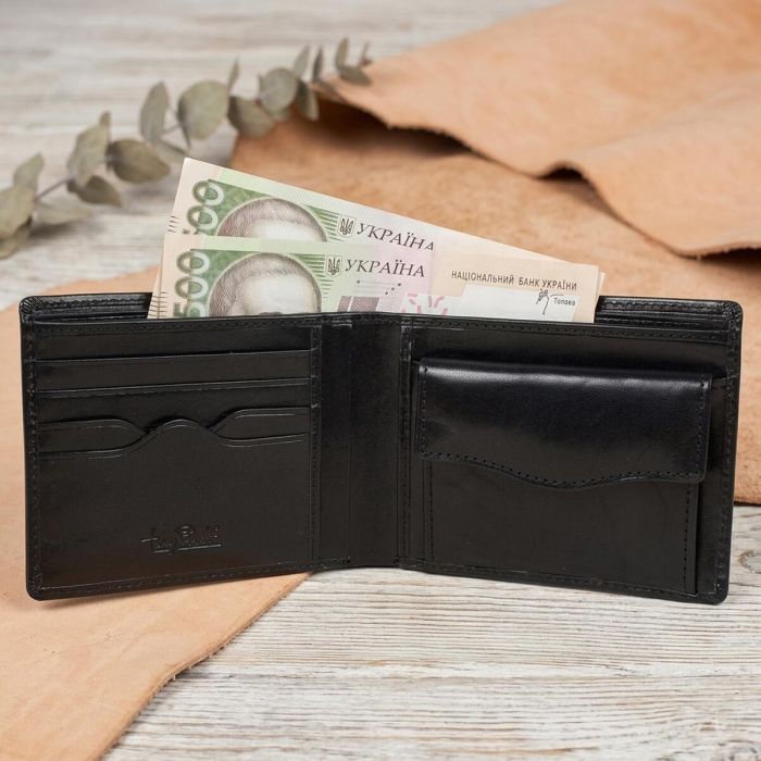 Чоловіче портмоне Tony Perotti Italico 534 nero (90433) Чорне
