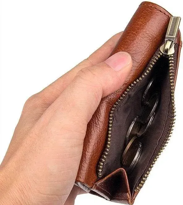 Гаманець Vintage 14511 шкіряний Коричневий