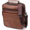 Зручна чоловіча сумка з ручкою для перенесення в руці з натуральної шкіри Vintage 23025 Світло-коричневий