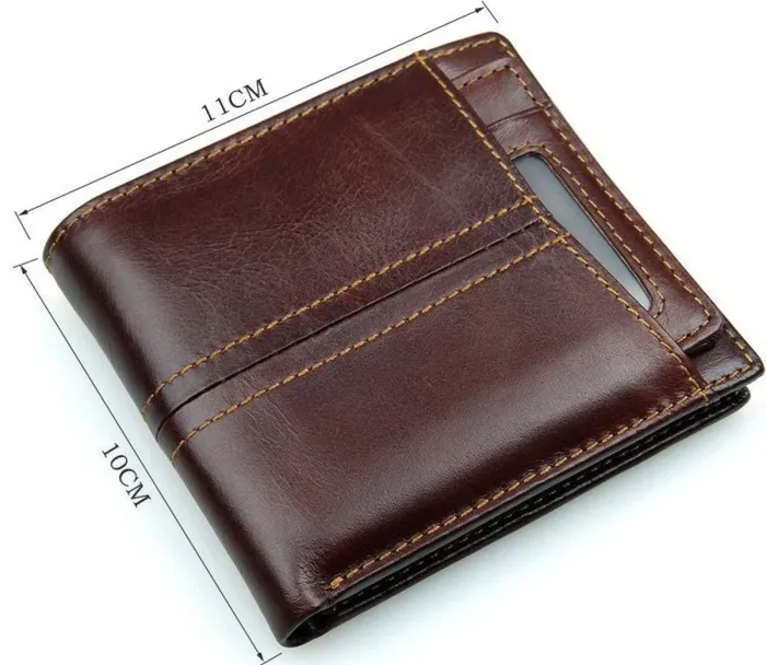 Гаманець чоловічий Vintage 14503 Коричневий