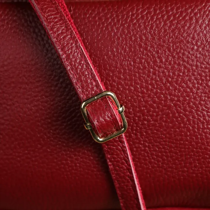 Сумка на три відділення для жінок з натуральної шкіри Vintage 22889