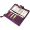 Яскравий жіночий гаманець з натуральної шкіри CANPELLINI 20873_1 Фіолетовий