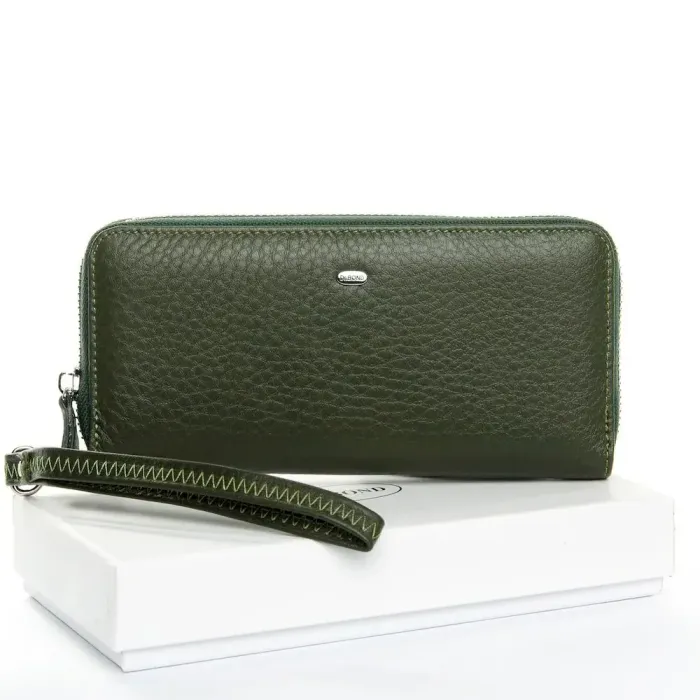 Кошелек Classic кожа DR. BOND W38 dark-green