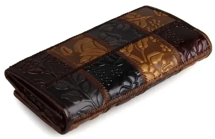 Гаманець жіночий Vintage 14350 шкіра Коричневий