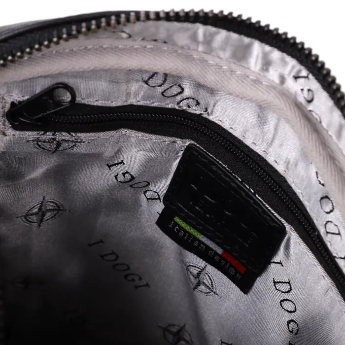 Стильна чоловіча сумка через плече з натуральної шкіри Tony Perotti 20882_1 (6047 nero) Чорний