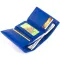 Горизонтальное портмоне из кожи унисекс на магните ST Leather 19338 Синий