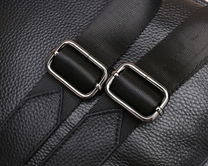 Жіноча сумка наплічна на кожен день 31х27х15, рюкзак для кожного дня, чорна