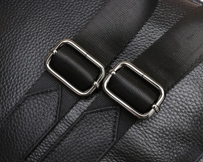 Жіноча сумка наплічна на кожен день 31х27х15, рюкзак для кожного дня, чорна