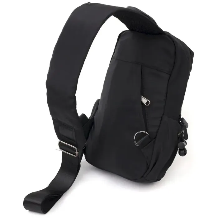 Універсальна чоловіча текстильна сумка Vintage 20576 Чорний