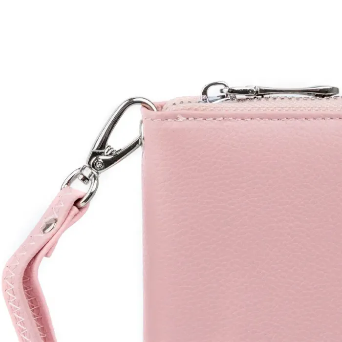 Клатч шкіряний жіночий ST Leather 19283 Рожевий