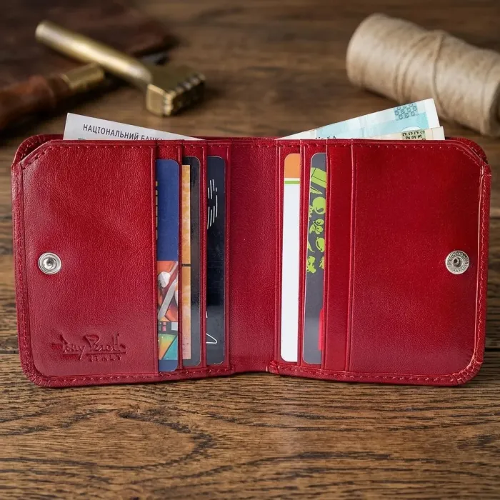 Жіночий гаманець Tony Perotti Italico 1858S (90023) Червоний
