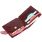 Кожаное стильное портмоне Shvigel 16442 Бордовый