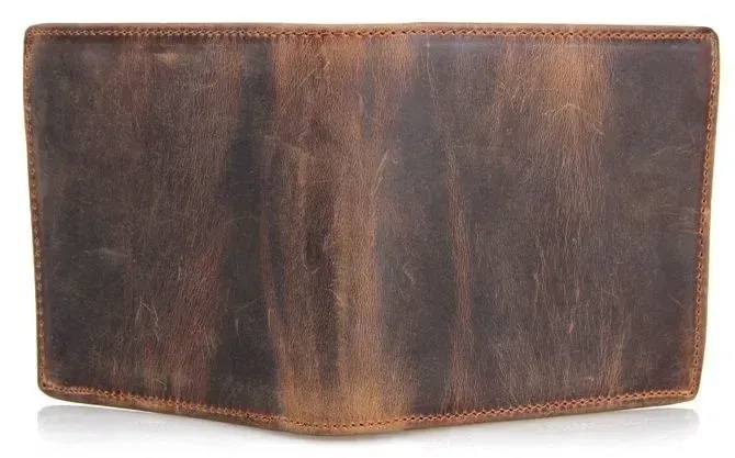 Гаманець чоловічий Vintage 14222 у вінтажному стилі Коричневий
